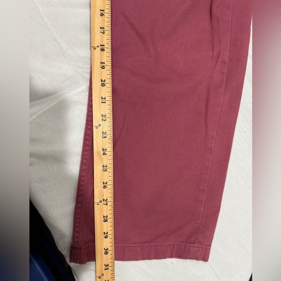 H&M 90S Baggy Women's High Waist Jeans Dusty Rose Size 4 - Picture 6 of 11